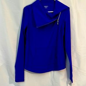 #2081 Joe fit purple pull over size small NWOT